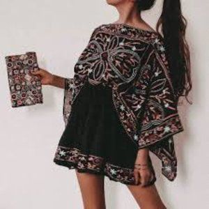 Free People Frida Embroidered Dress